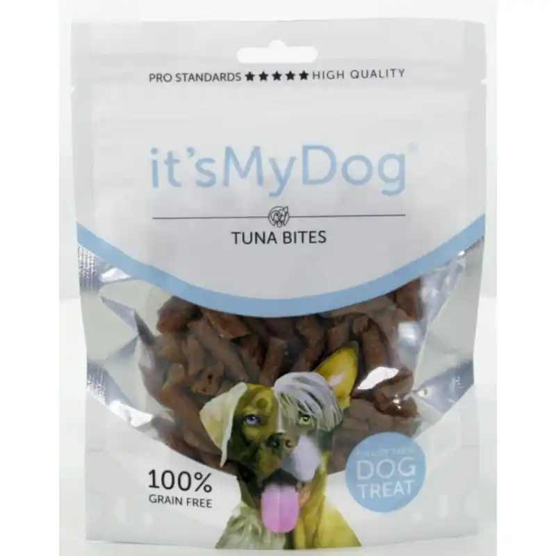Seizoensaanbieding It‘s My Dog Tonijn Bites 85 gr