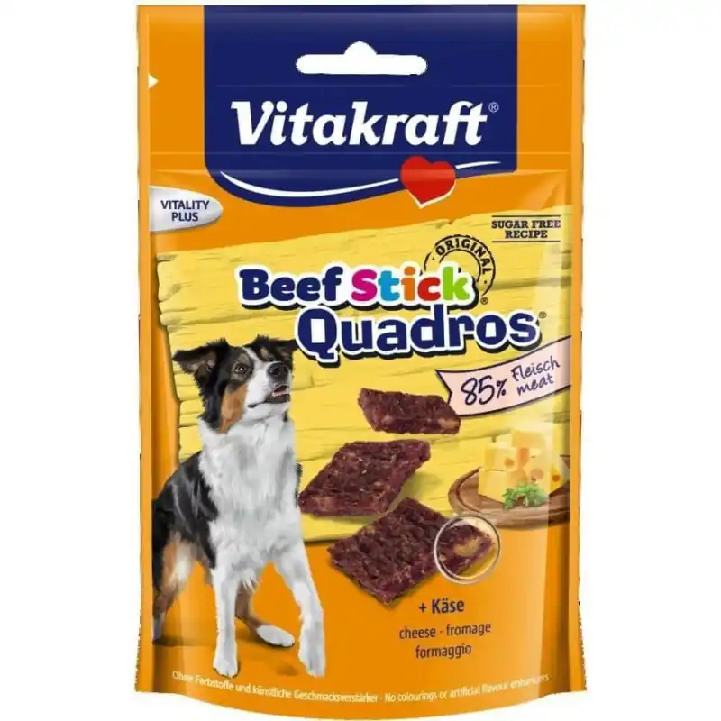 Goedkoop Vitakraft Beef Sticks Quadros Kaas