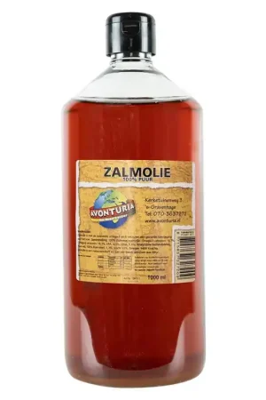 Avonturia Zalmolie 100 % puur 1000 ml Finale Uitverkoop