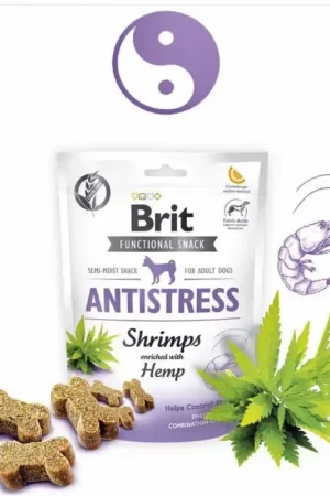 Seizoensaanbieding Brit Functional Snack Antistress Shrimps 150 gram