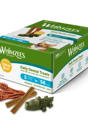Favoriet Whimzees Variety Value Box Small 56 Stuks