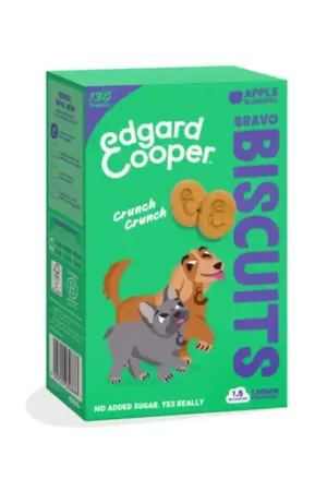 Laatste Versie Edgard en Cooper Bravo Koekjes met Appel en Bosbes 400 gram