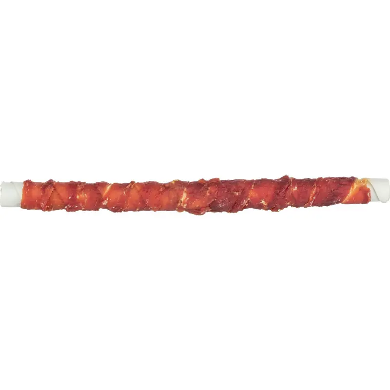 Op = Op Trixie Kauwrol met Eend en Kippenlever 28cm