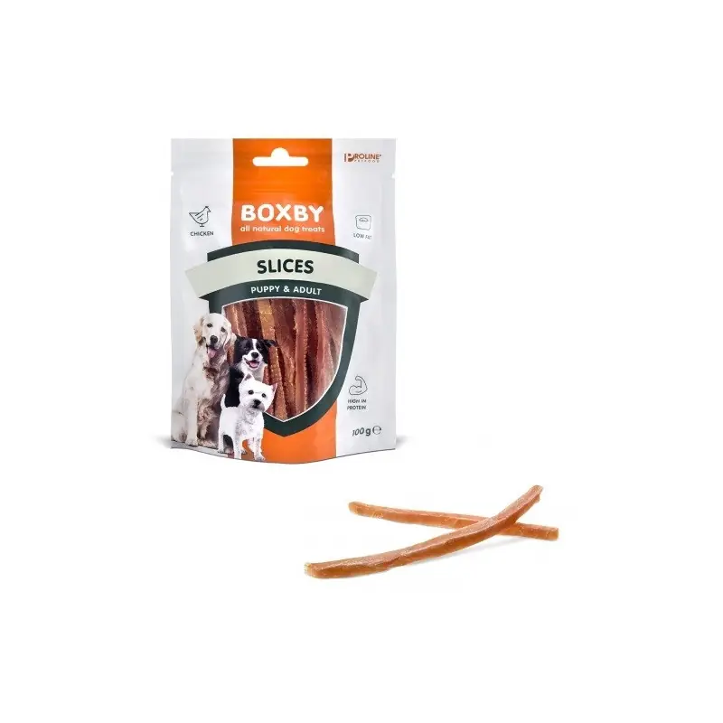 Proline Boxby Slices For Dogs 100 gr Rechtstreeks Van De Fabrikant