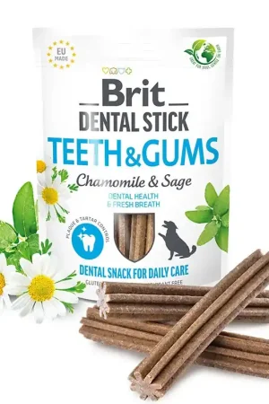 Brit Vegetarische Dental Stick – Teeth & Gums 7 pcs Weekendaanbieding