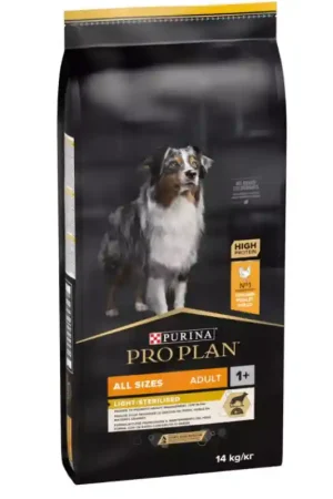 Pro Plan Adult Light/ Sterilised All Sizes Kip 14 kg Finale Uitverkoop