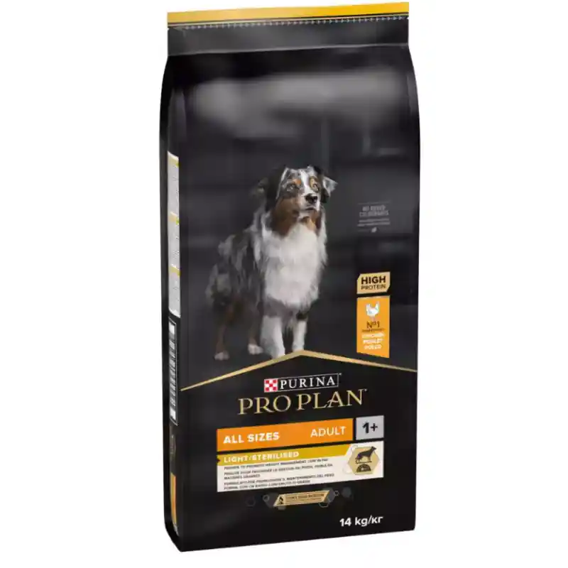 Pro Plan Adult Light/ Sterilised All Sizes Kip 14 kg Finale Uitverkoop