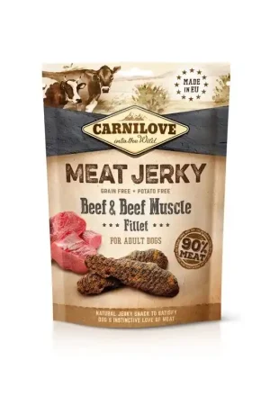 Bestel Nu Carnilove Jerky Beef Muscle Fillet 100 gram