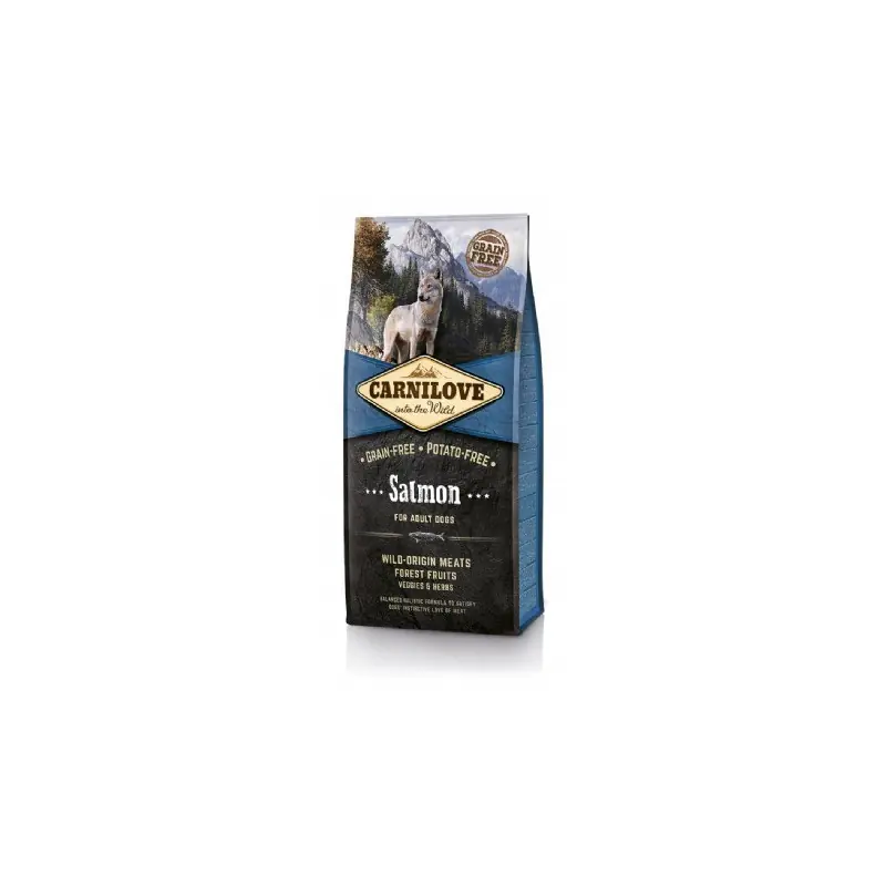 Seizoensaanbieding Brit Carnilove Dog - Zalm 12 kg