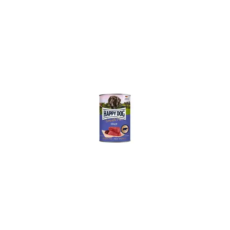 Happy Dog Blik Italy Buffel 400 gram Gratis Retour