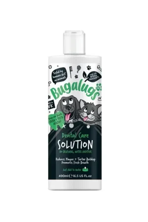 Bugalugs Dental Care Solution Water Additief - Hond en Kat 490ml Gereduceerde Prijs