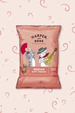 Direct Beschikbaar Harper en Bone Zachte Snacks Kip, Zalm & Tonijn