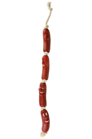 Trixie Worstjes aan Touw Vinyl 75 cm Dagaanbieding