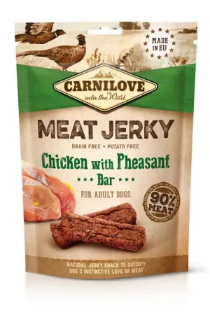 Koop Online Carnilove Jerky Chicken & Pheasant 100 gram
