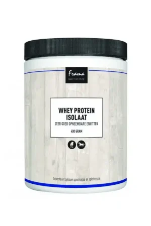 Express Levering Frama Whey Protein Isolaat 400 gram