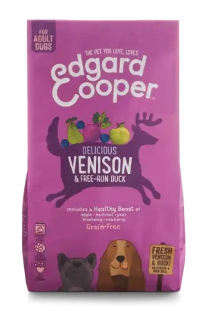 Flitsaanbieding Edgard & Cooper Vers Hert & Scharreleend Adult 7 kg