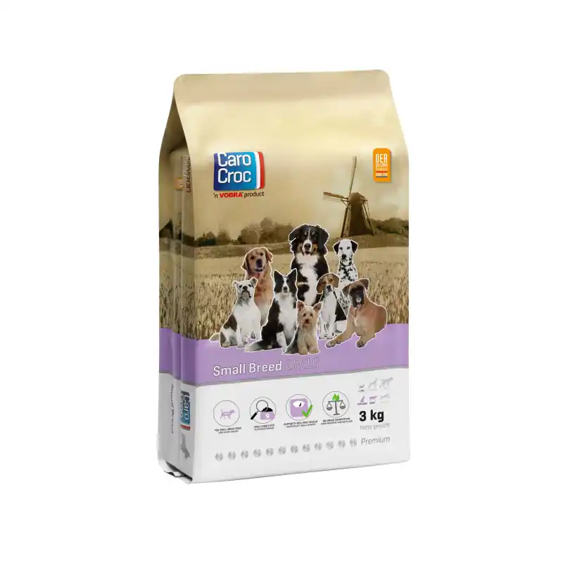 CaroCroc Premium Small Breed (25/16) 3 kg Superprijs