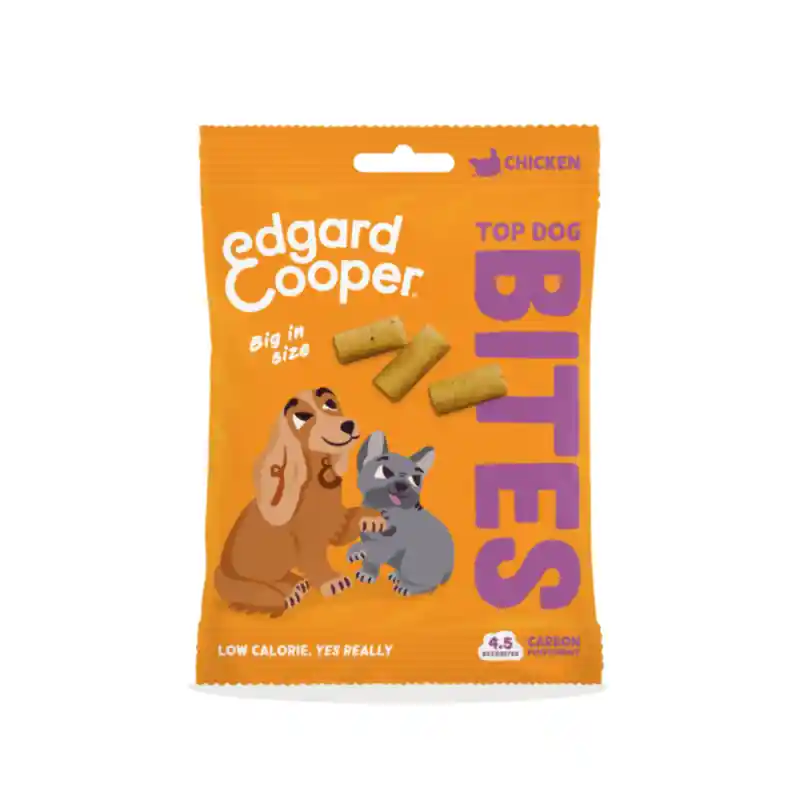 Voordeelprijs Edgard en Cooper Grote Bites Kip 50 gram