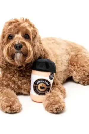 Dagaanbieding FuzzYard Plush - Barkrista Puppuccino 14cm