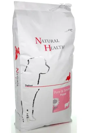 Natural Health Dog Lamb & Rice Puppy 12,5 kg Actieprijs
