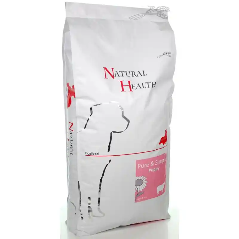 Natural Health Dog Lamb & Rice Puppy 12,5 kg Actieprijs