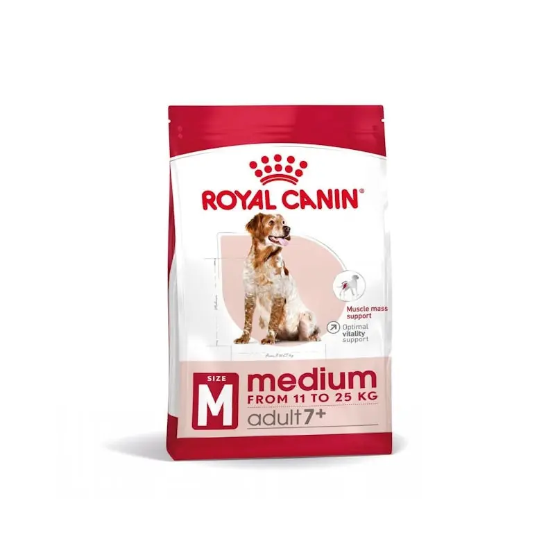 Royal Canin Medium Adult 7+ 15 kg Fabrieksprijs