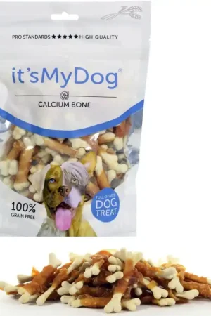It‘s My Dog Calcium Bot & Kip 85 gram Gereduceerde Prijs