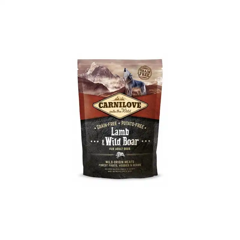 Brit Carnilove - Lam en Wildzwijn 4 kg Meest Verkocht