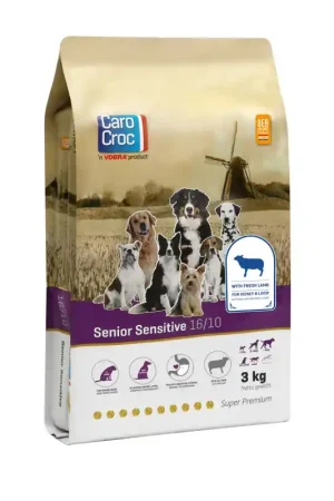 CaroCroc Senior Sensitive 3 kg Seizoensaanbieding
