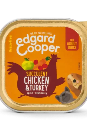 Goedkoop Edgard & Cooper Kip & Kalkoen Adult 300 gram