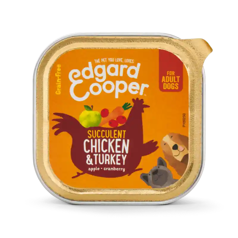 Goedkoop Edgard & Cooper Kip & Kalkoen Adult 300 gram