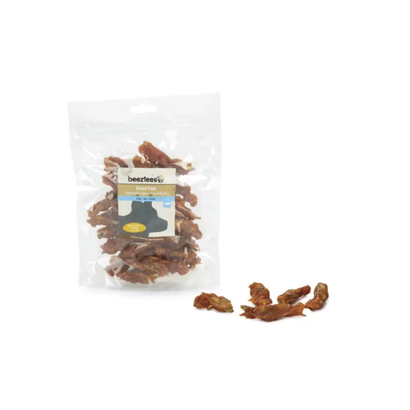 Beeztees Delisnacks Gedroogde Visjes met Kip 200 gram Dagaanbieding