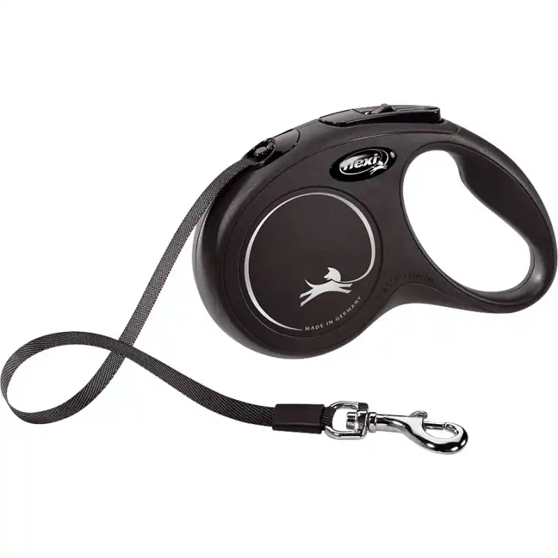 Bestseller Flexi new classic band S Zwart 5 meter