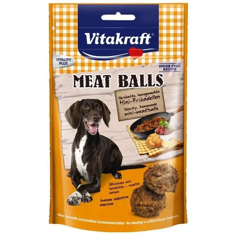 Vitakraft Meat Balls 80 Gram Snelle Levering