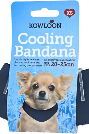 Nieuw Cool Bandana Donkerblauw XS Small 20-25cm