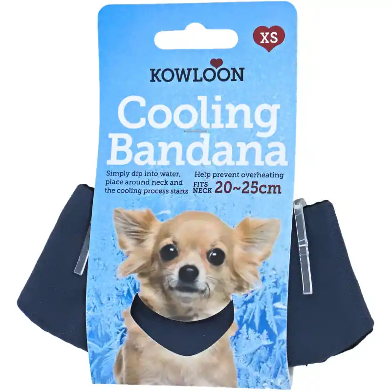 Nieuw Cool Bandana Donkerblauw XS Small 20-25cm