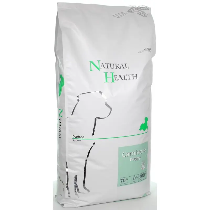 Natural Health Dog Carnivore Puppy 15 kg Voordeelprijs