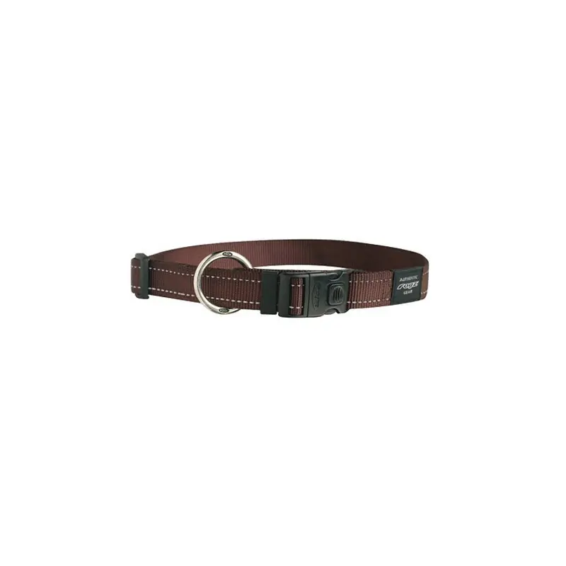 Rogz Halsband Bruin - XLarge Koopje