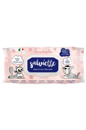 Ferribiela Huisdier Doekjes Rose Water 40 stuks Actieprijs