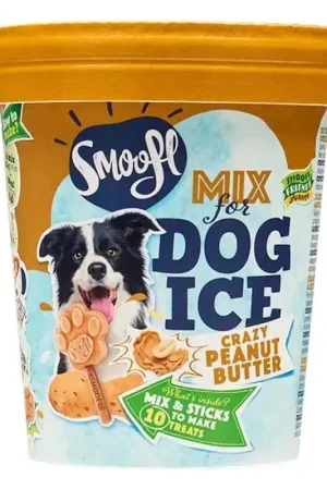 Exclusieve Aanbieding Smoofl Mix voor Hondenijsjes – Pindakaas 160 gram