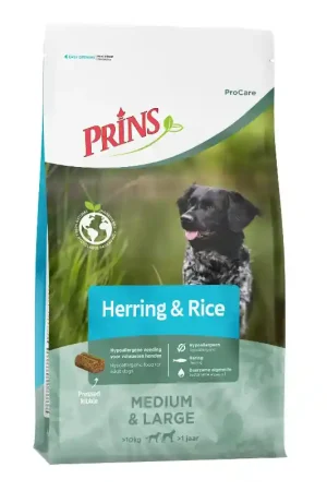 Gereduceerde Prijs Prins Procare Herring & Rice 3 kg