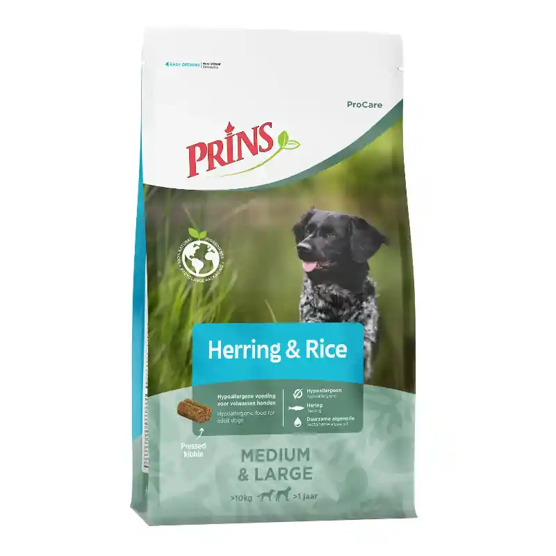 Gereduceerde Prijs Prins Procare Herring & Rice 3 kg