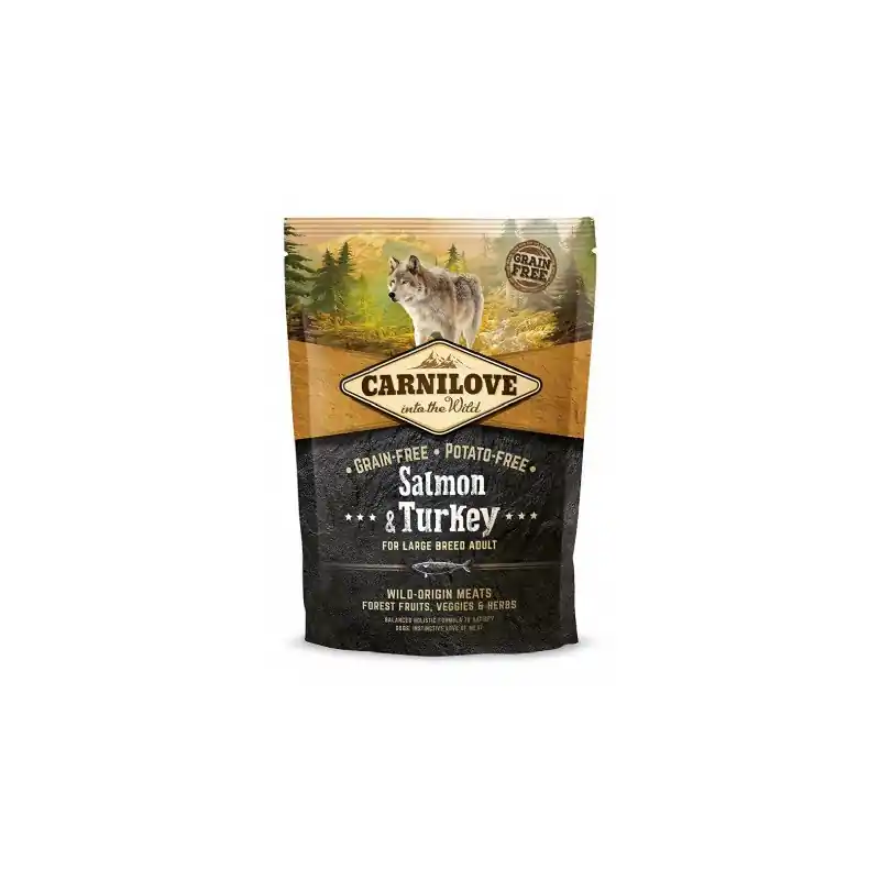 Veilige Betaling Brit Carnilove - Zalm en Kalkoen Large Breed 4 kg