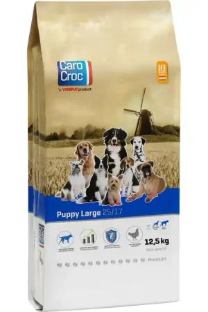 CaroCroc Puppy Large (25/17) 12,5 kg Exclusieve Aanbieding