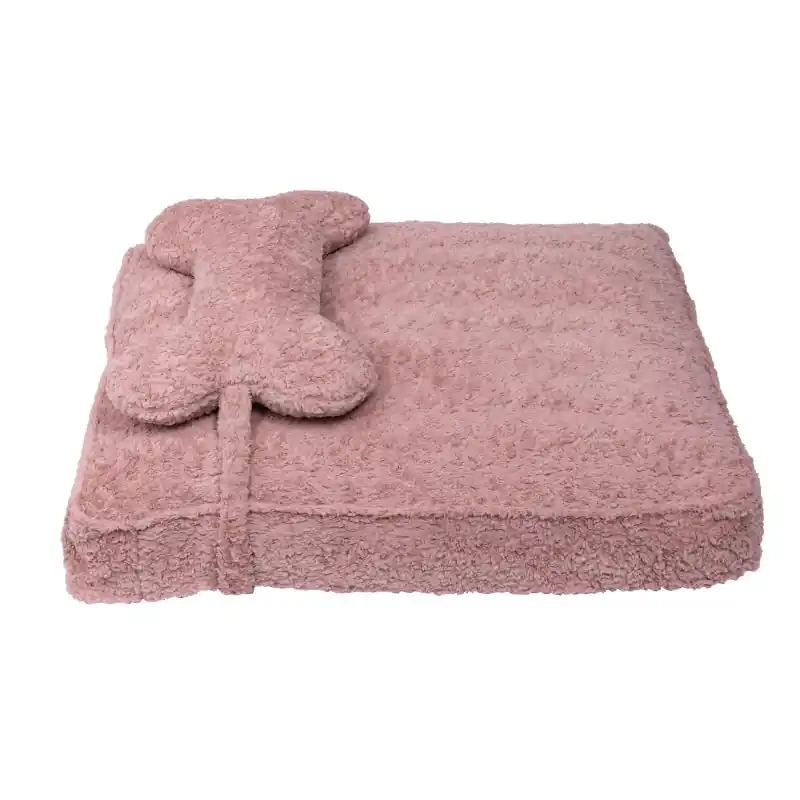 Quapas! Hondenkussen Bone Roze Large Laatste Versie