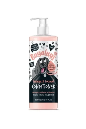 Snelle Levering Bugalugs Papaya & Kokos Honden Conditioner 500 ml