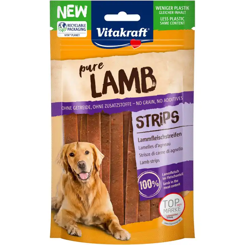 Vitakraft Lamb Stripes 80gr Uitverkoop