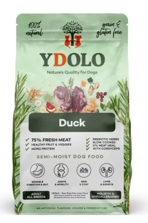 Betaalbaar YDOLO Hondenvoer Eend - Graanvrij & Hypoallergeen 10 kg