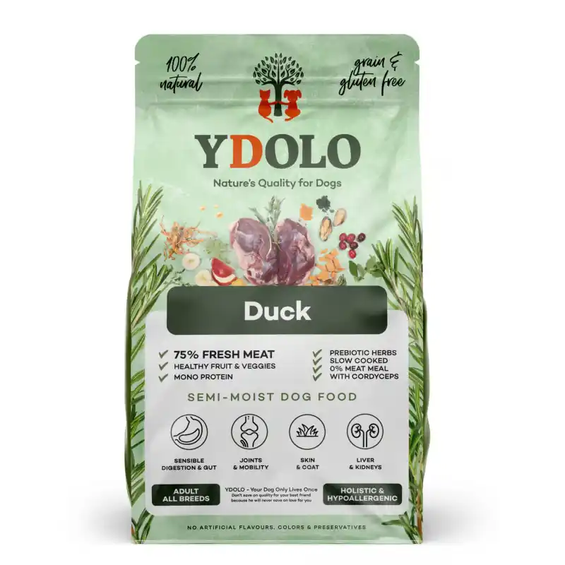 Betaalbaar YDOLO Hondenvoer Eend - Graanvrij & Hypoallergeen 10 kg