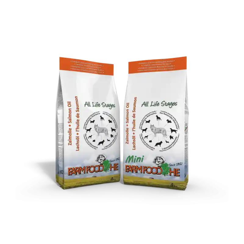 Snelle Levering Farm Food HE Schotse Zalmolie 4 kg